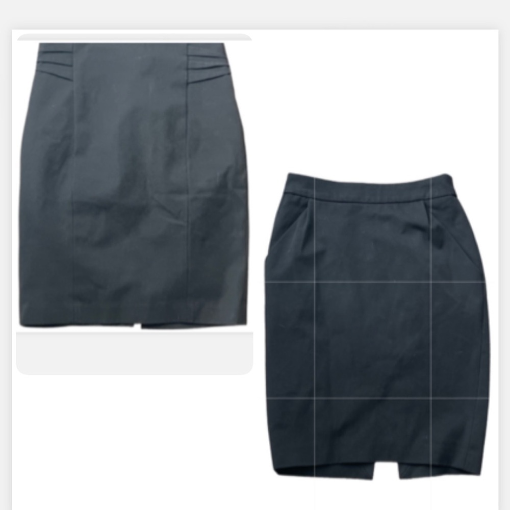 Express 2/$25‎  Chic Black Pencil Skirts  Stretch and pockets